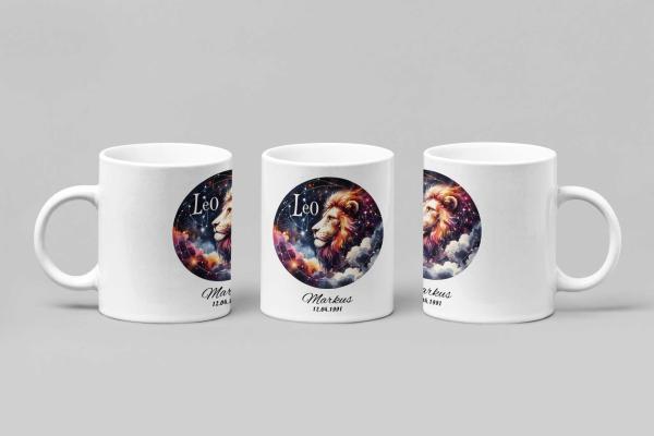 Tasse Sternzeichen - Löwe01